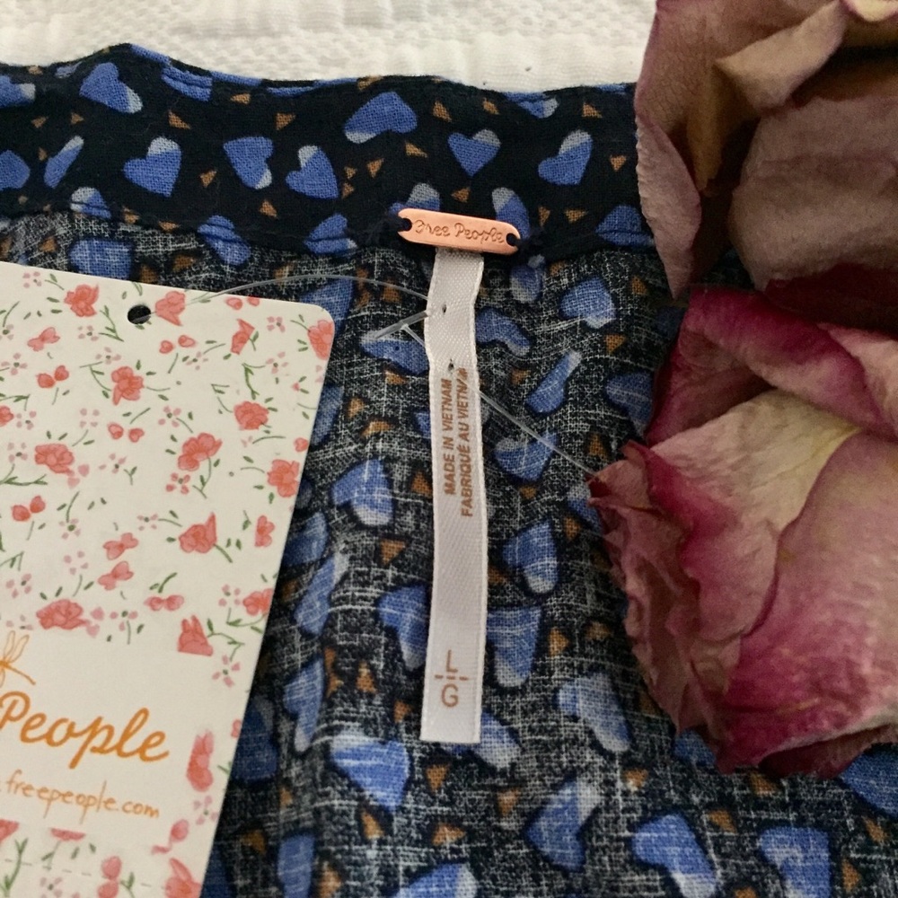 Free People Havana Honey Printed Top - Picture 7 of 8
